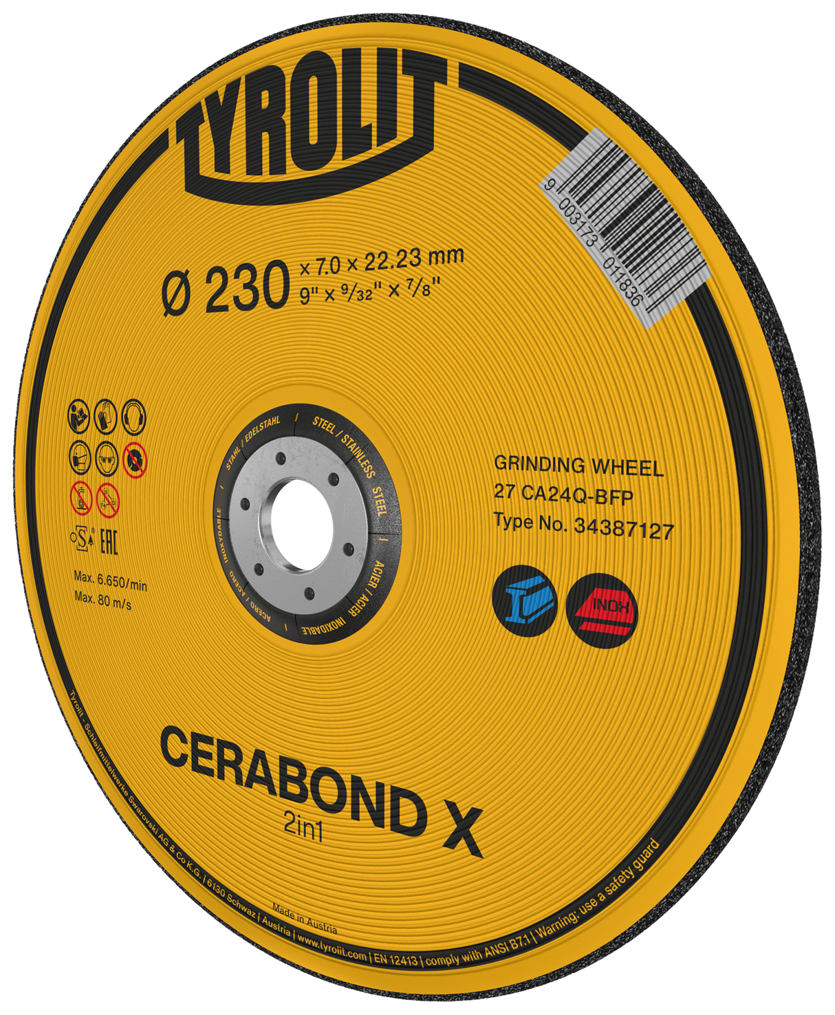 CERABOND X Schruppscheibe (5 Stück)